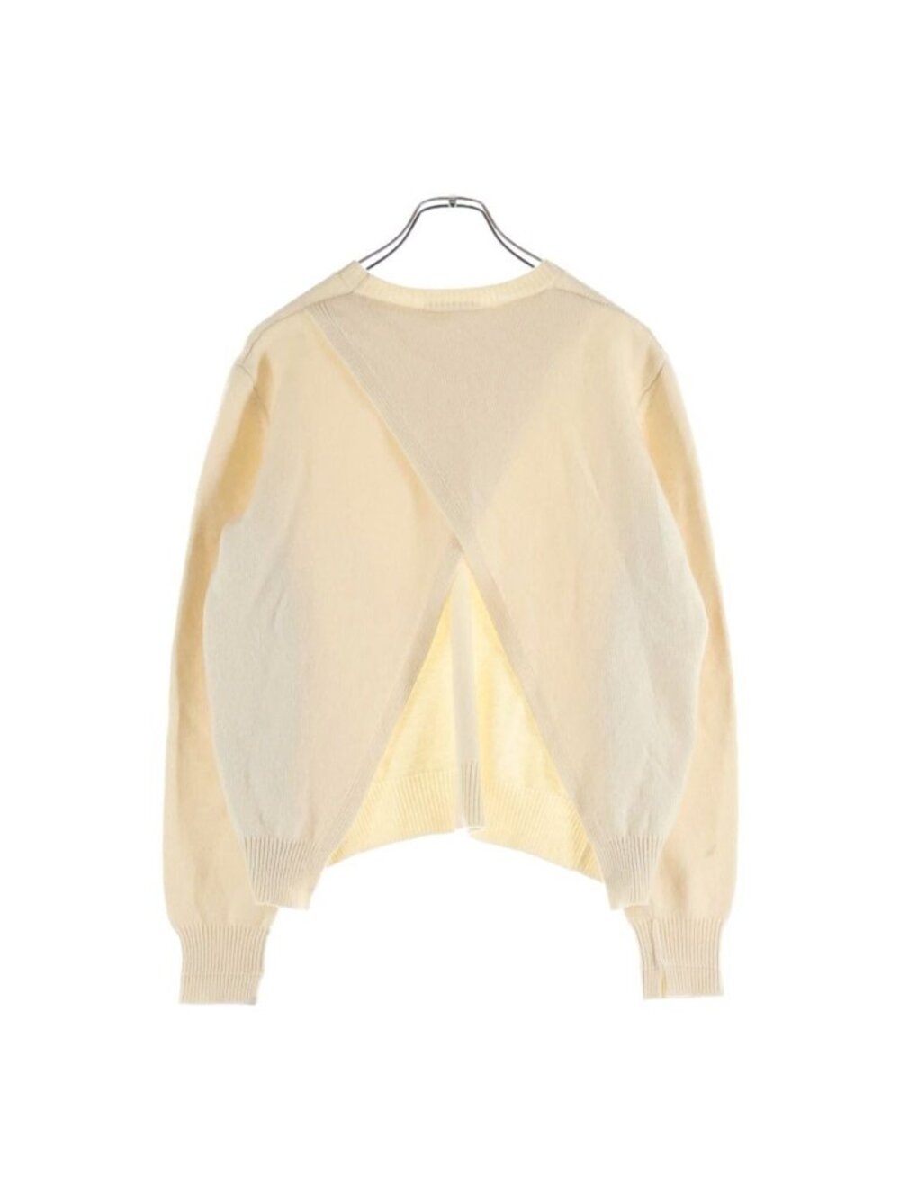 Celine Macadam Cashmere Poncho Sweater Phoebe Philo Era Crew Neck Knit Beige - Picture 2 of 8